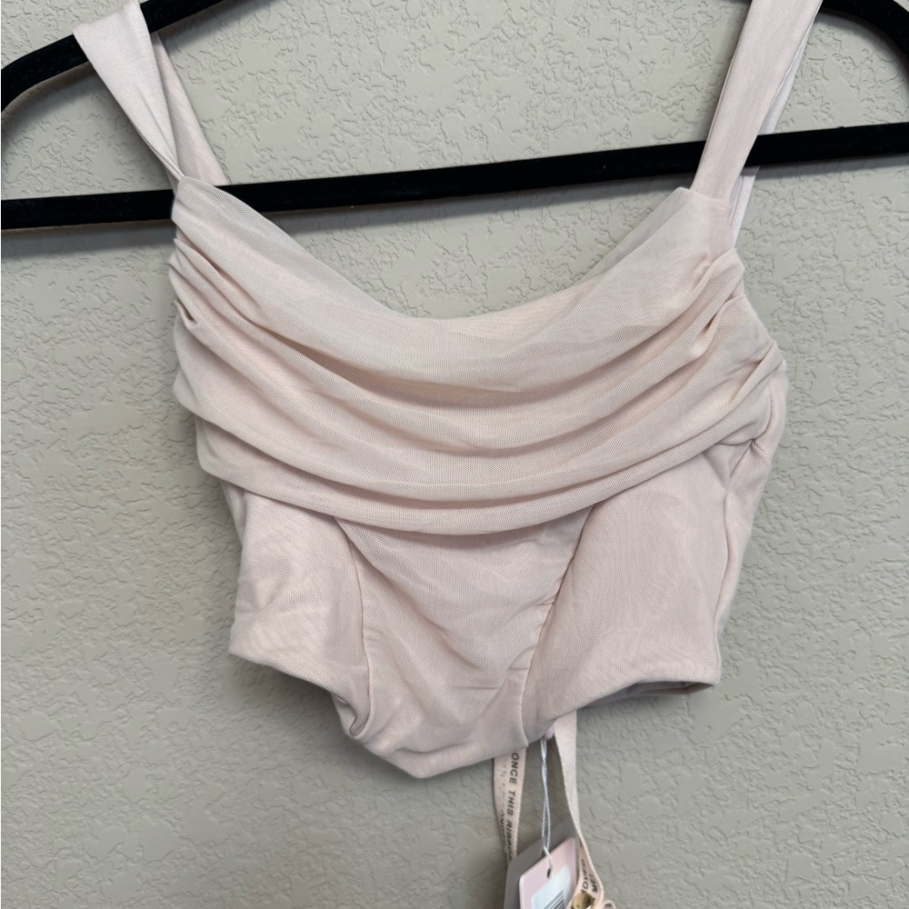 Oh Polly Pink Corset Top 🔝